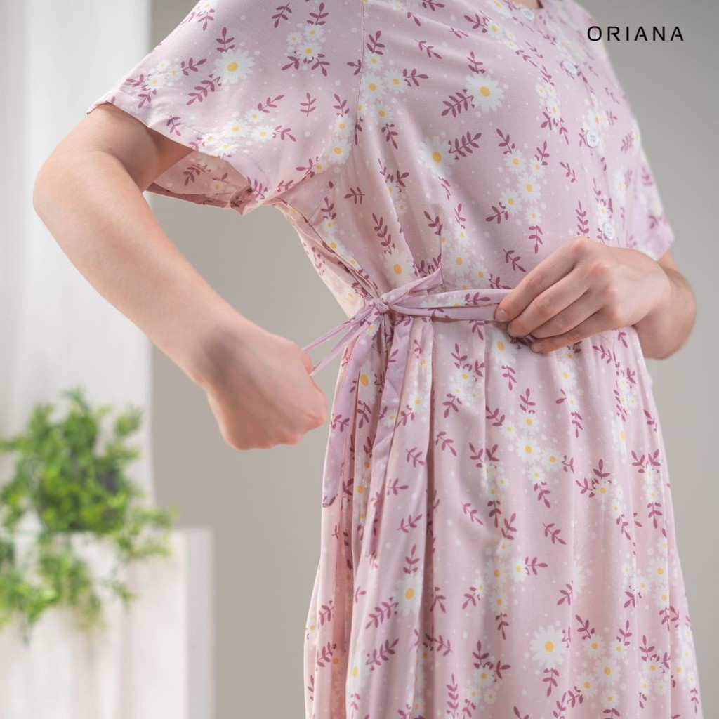 Oriana Dailywear Daster Busui Pendek Cayya Rayon Ilyana Series