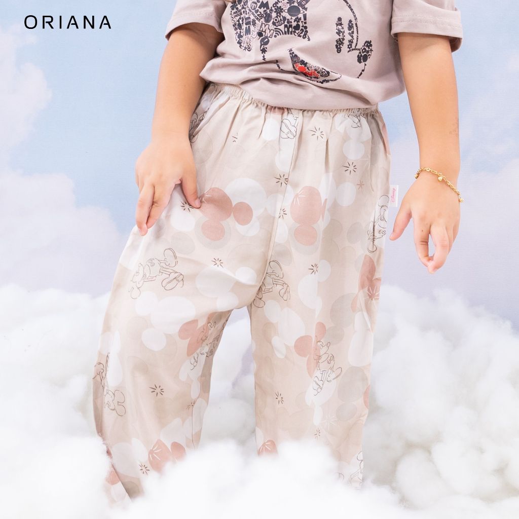 Oriana Homewear Celana Panjang Anak Mickey dan Winnie The Pooh Rayon S to XXL