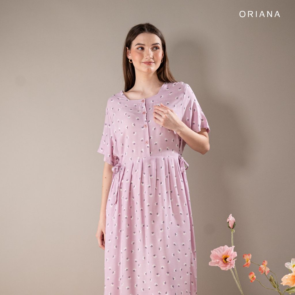 Oriana Homewear Maxi Dress Daster Busui Cayya Daisani Series