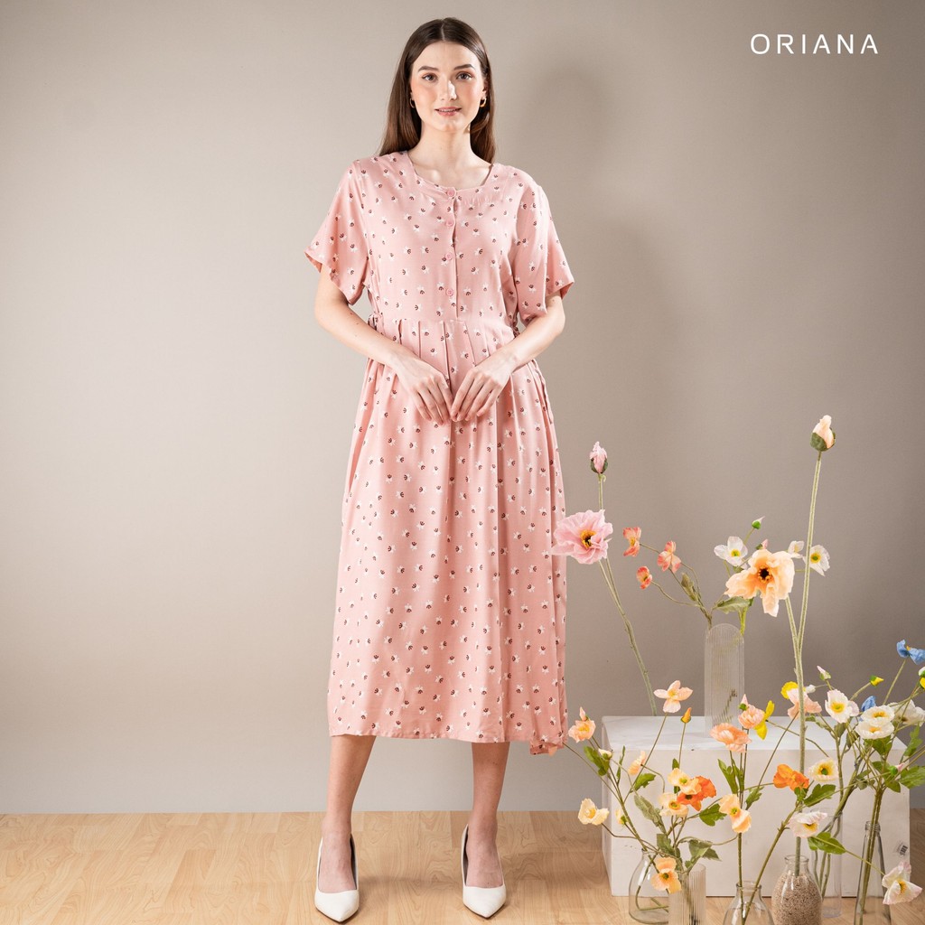 Oriana Homewear Maxi Dress Daster Busui Cayya Daisani Series