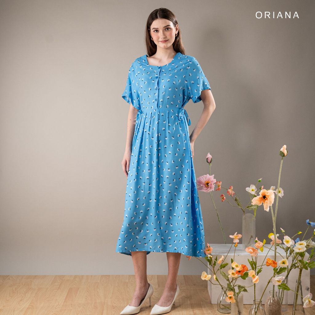 Oriana Homewear Maxi Dress Daster Busui Cayya Daisani Series