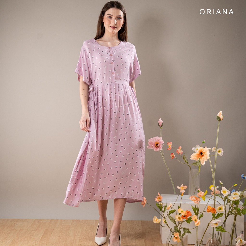 Oriana Homewear Maxi Dress Daster Busui Cayya Daisani Series