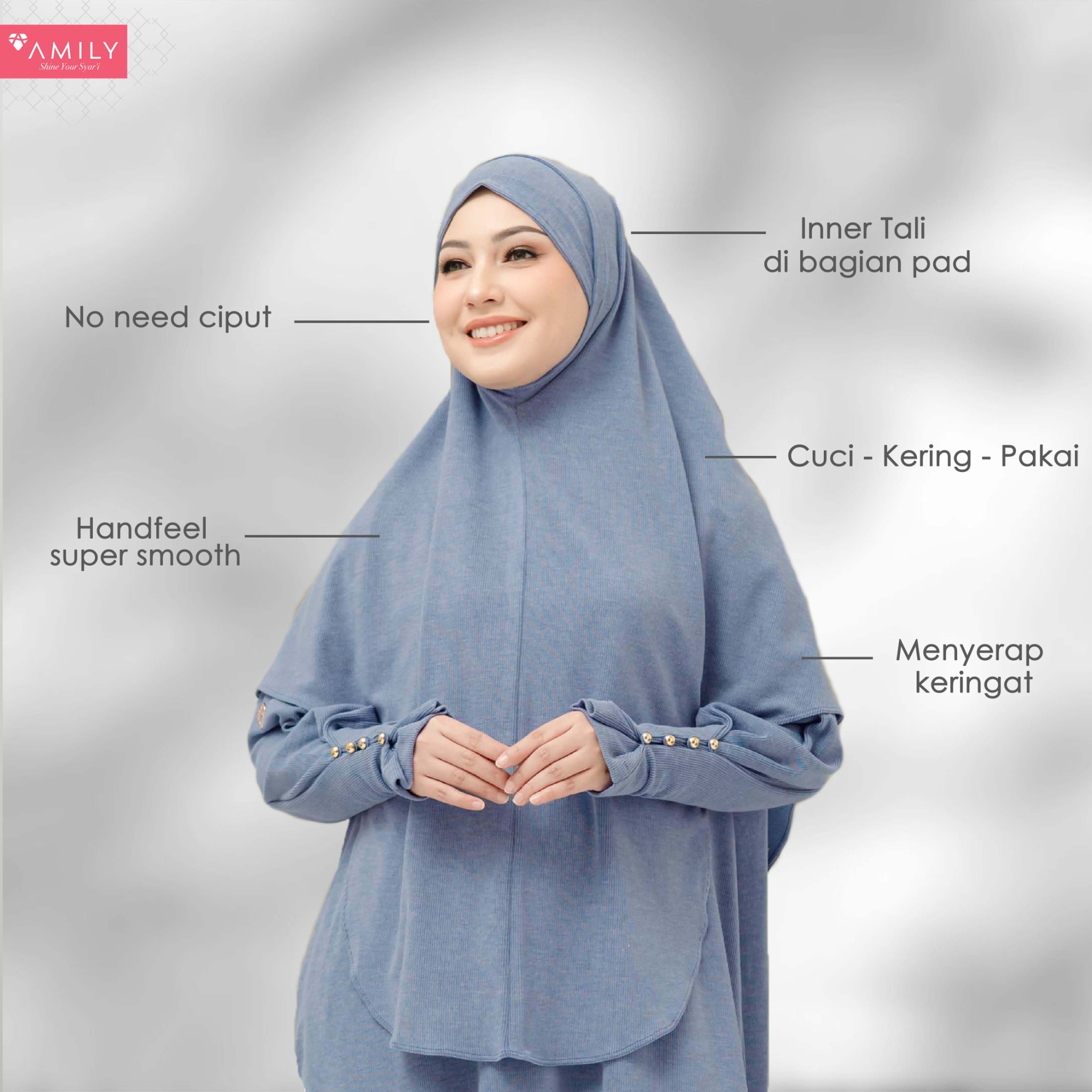 Lofa Hijab Instan 