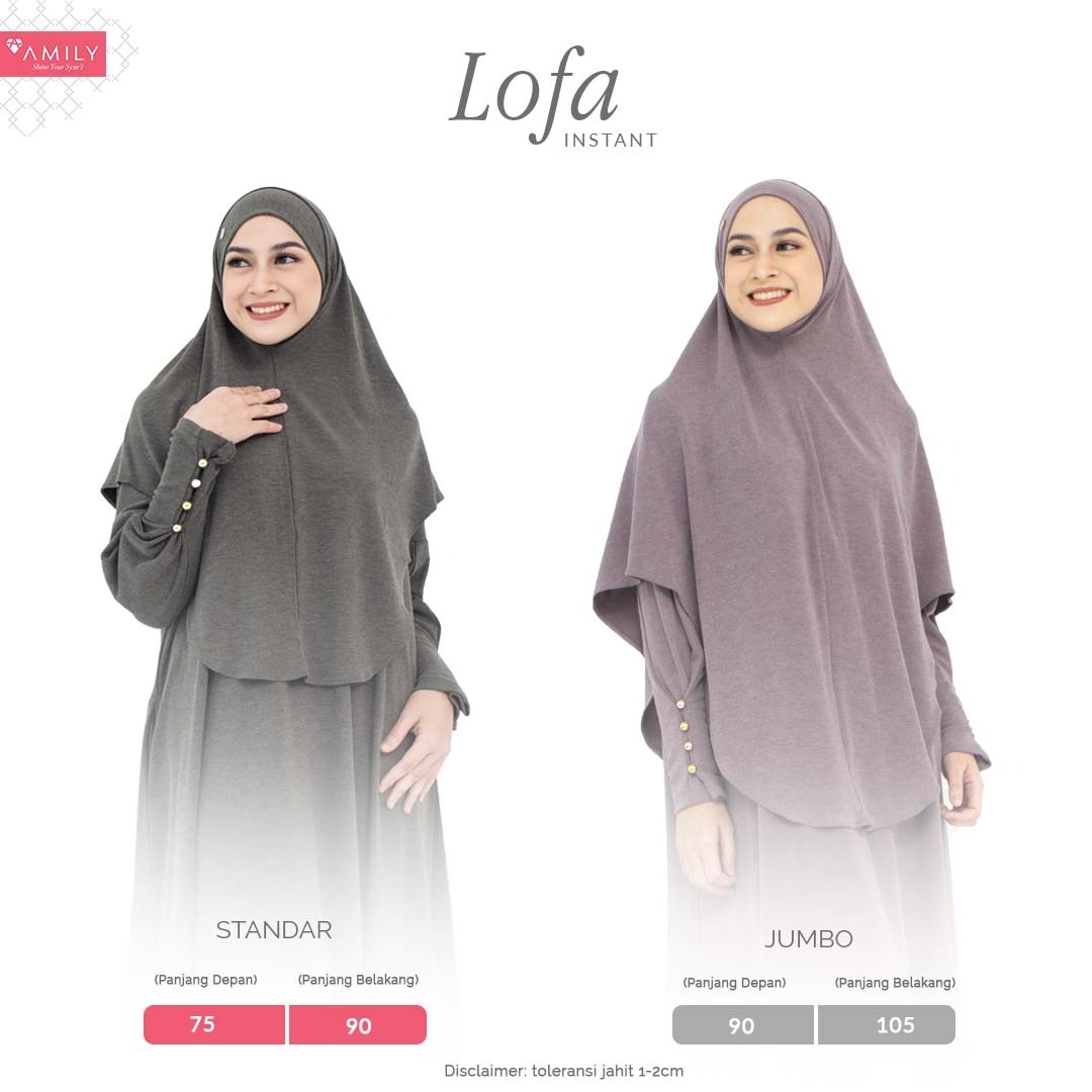 Lofa Hijab Instan 