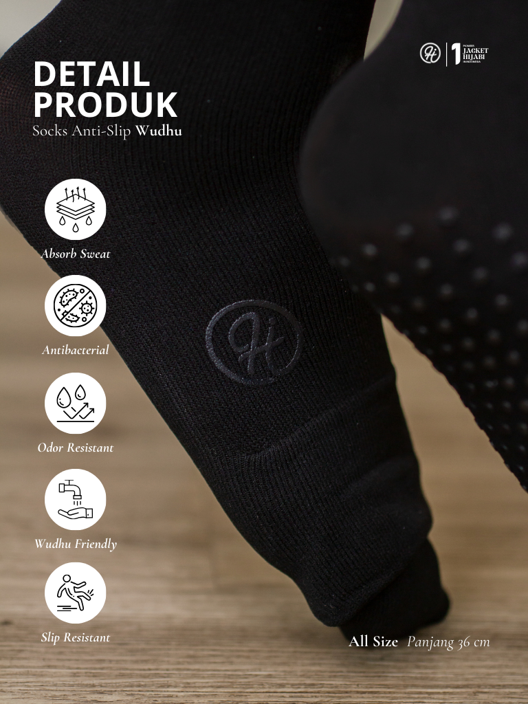 HJ - Sock Wudhu Anti Slip Thumb