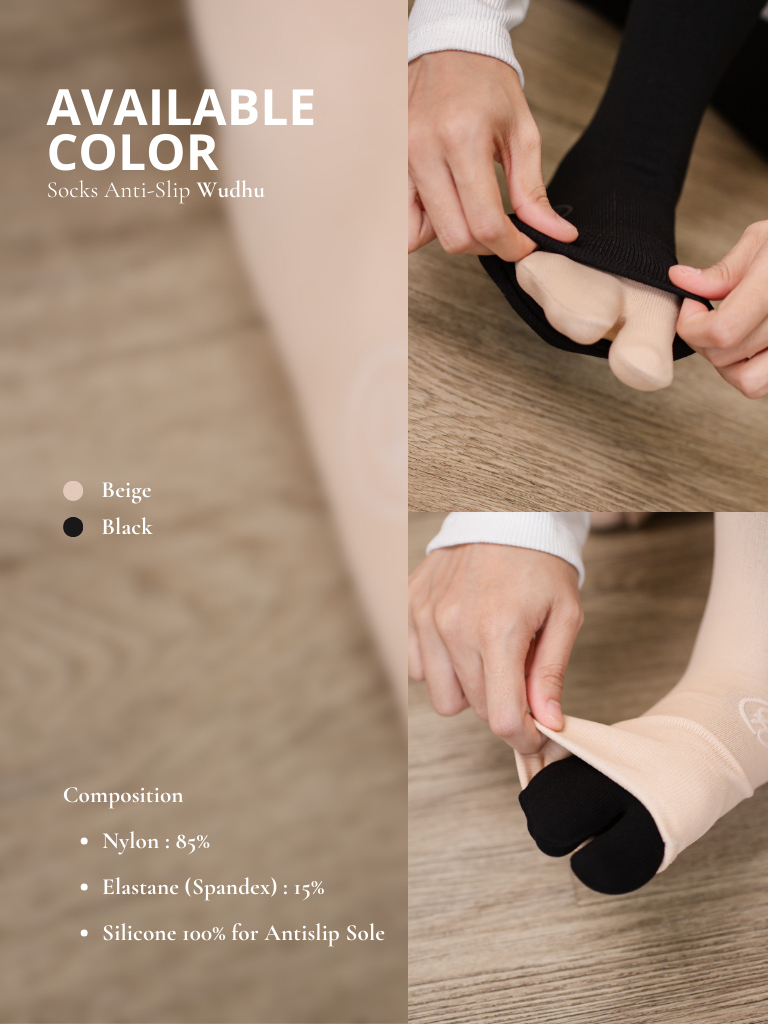 HJ - Sock Wudhu Anti Slip Thumb