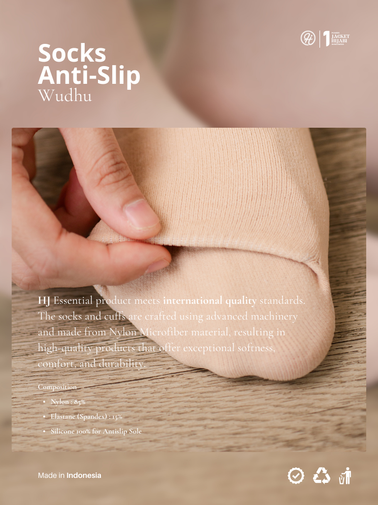 HJ - Sock Wudhu Anti Slip Thumb
