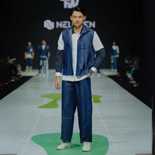 Image of NEU MEN [Exclusive Fashion Show Collection] Nightsky Set