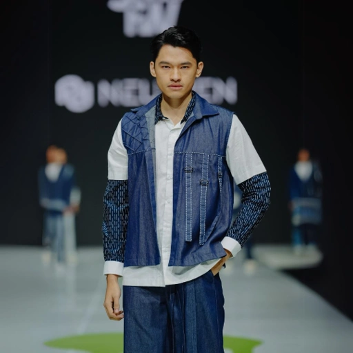 Image of NEU MEN [Exclusive Fashion Show Collection] Nightsky Set