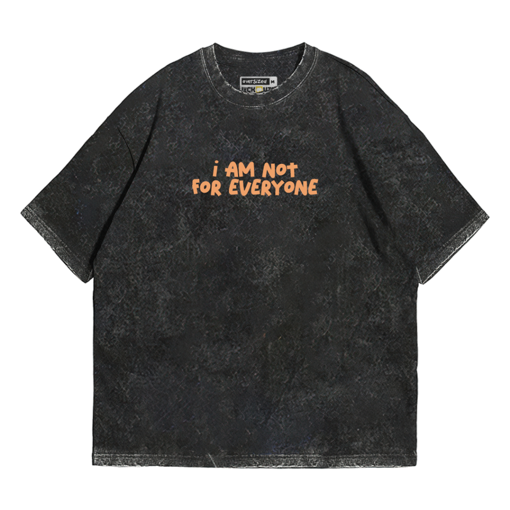 T-shirt Lucknuts I AM NOT FOR EVERYONE