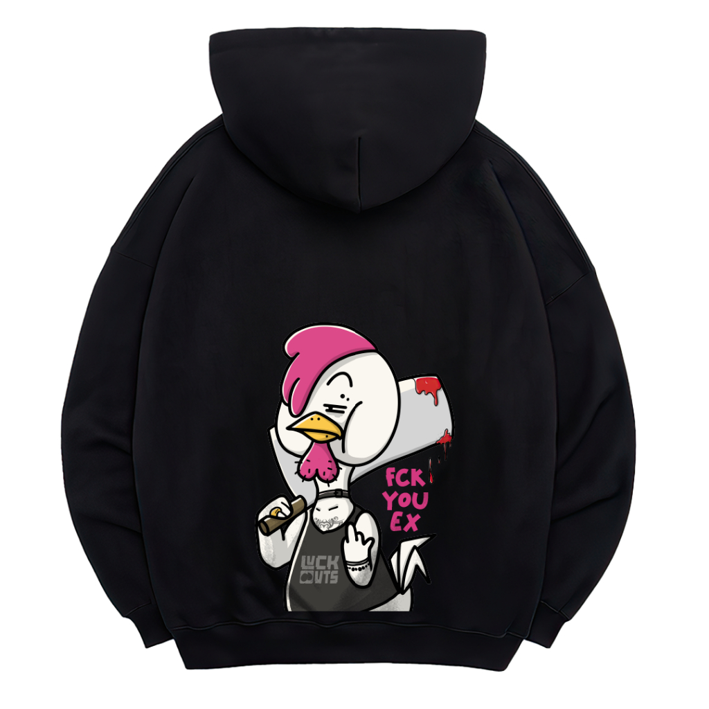 Hoodie Lucknuts FCK YOU EX