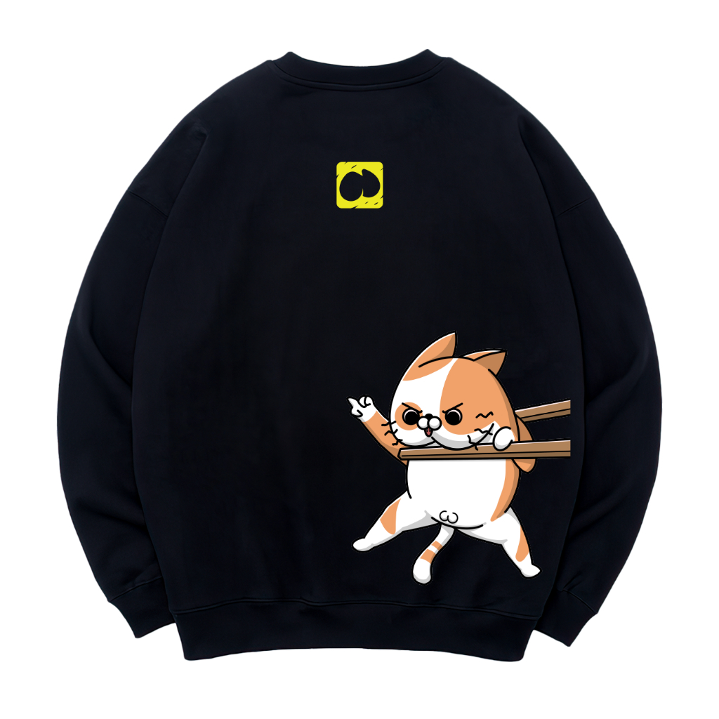 Crewneck Lucknuts I AM NOT FOR EVERYONE CAT
