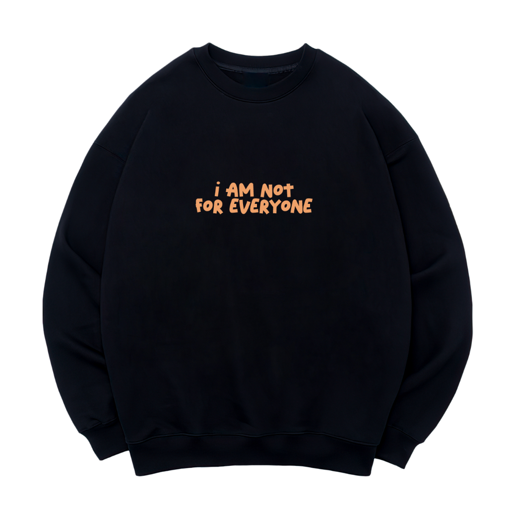 Crewneck Lucknuts I AM NOT FOR EVERYONE CAT