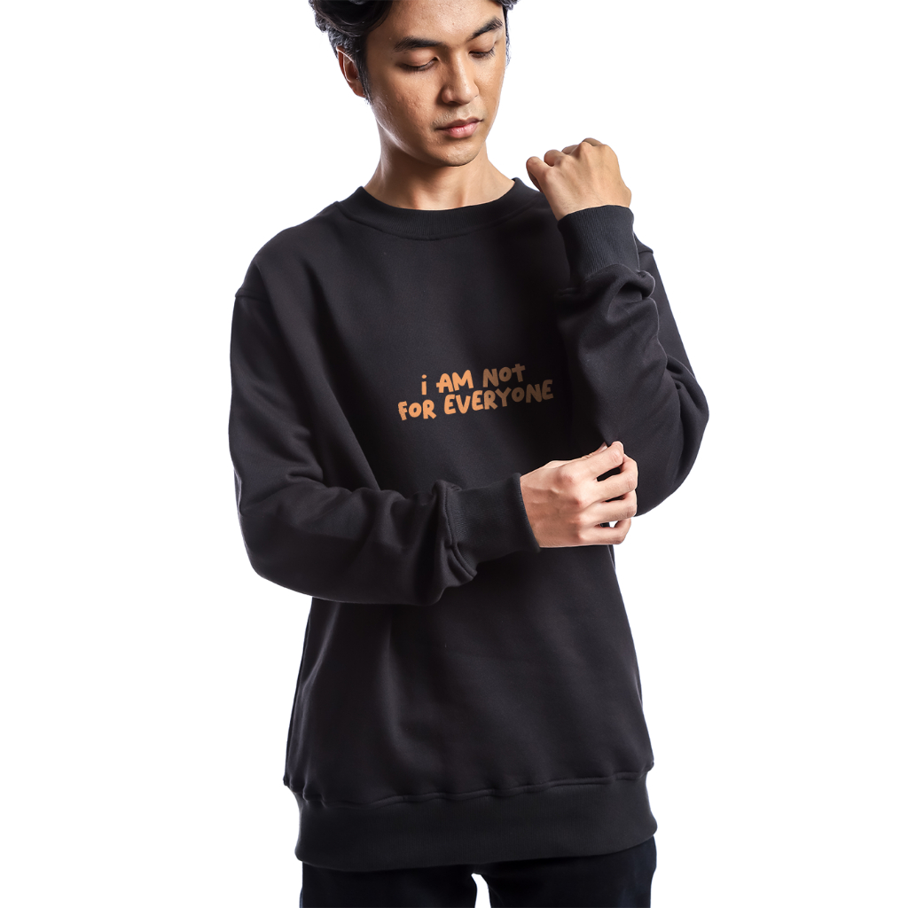 Crewneck Lucknuts I AM NOT FOR EVERYONE CAT