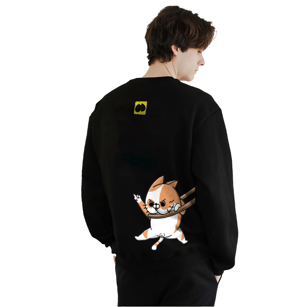 Crewneck Lucknuts I AM NOT FOR EVERYONE CAT