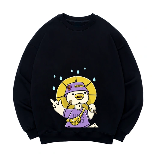 Image of Crewneck Lucknuts RAINY DUCK