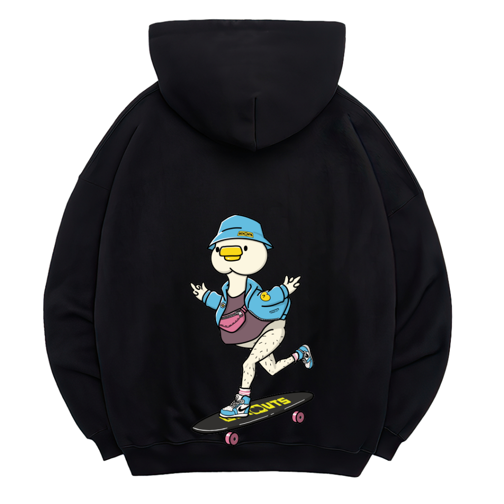 Hoodie Lucknuts SKATE DUCK