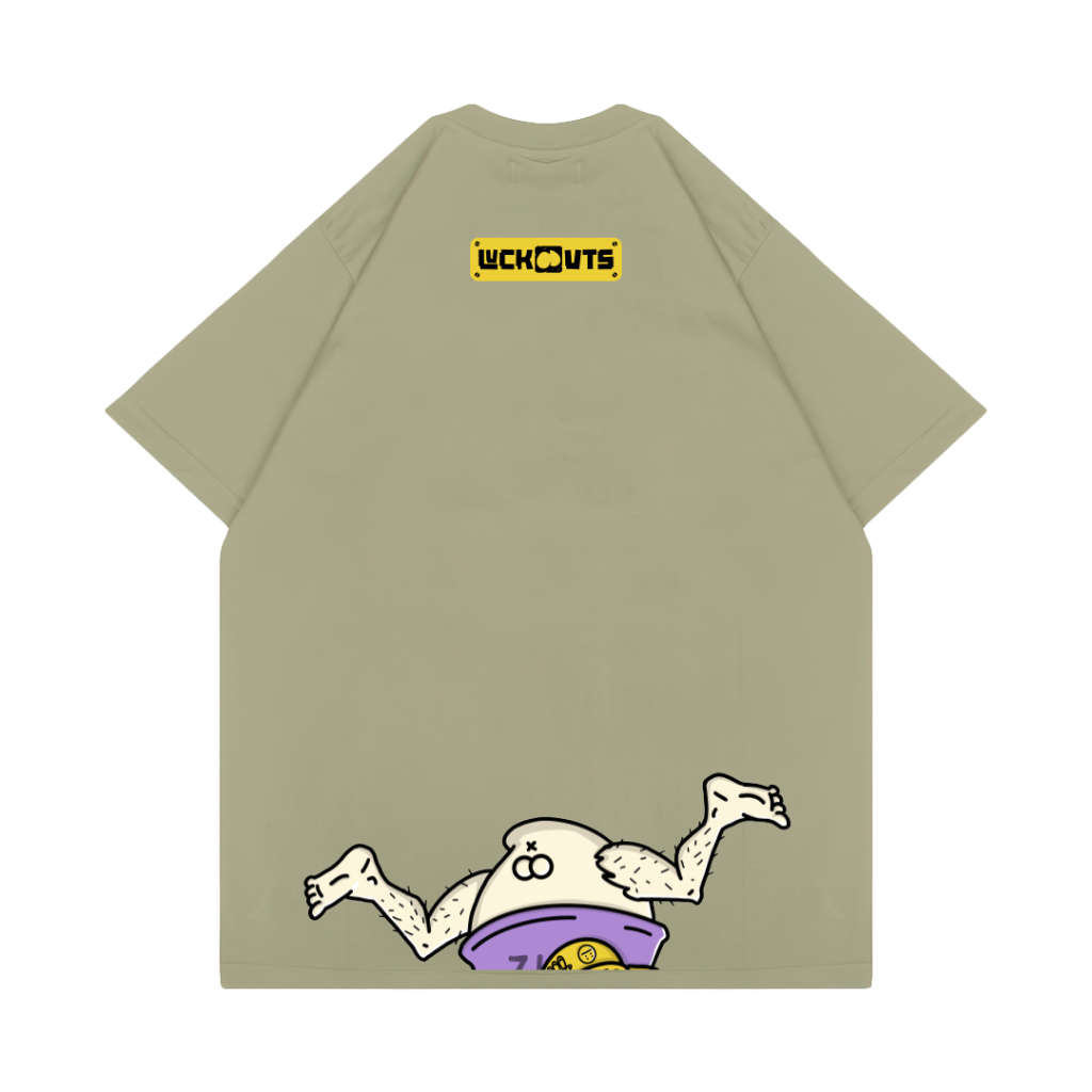 T-shirt Lucknuts Rainy Duck