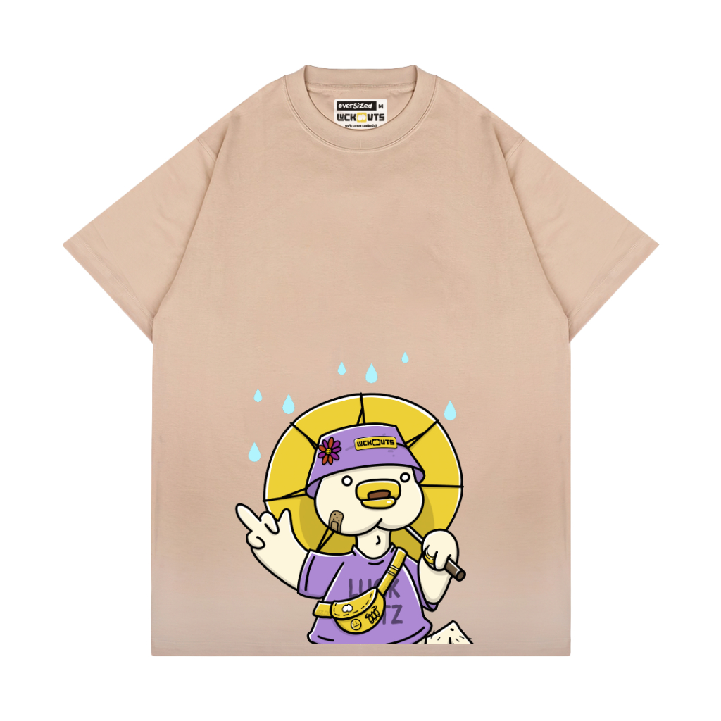 T-shirt Lucknuts Rainy Duck