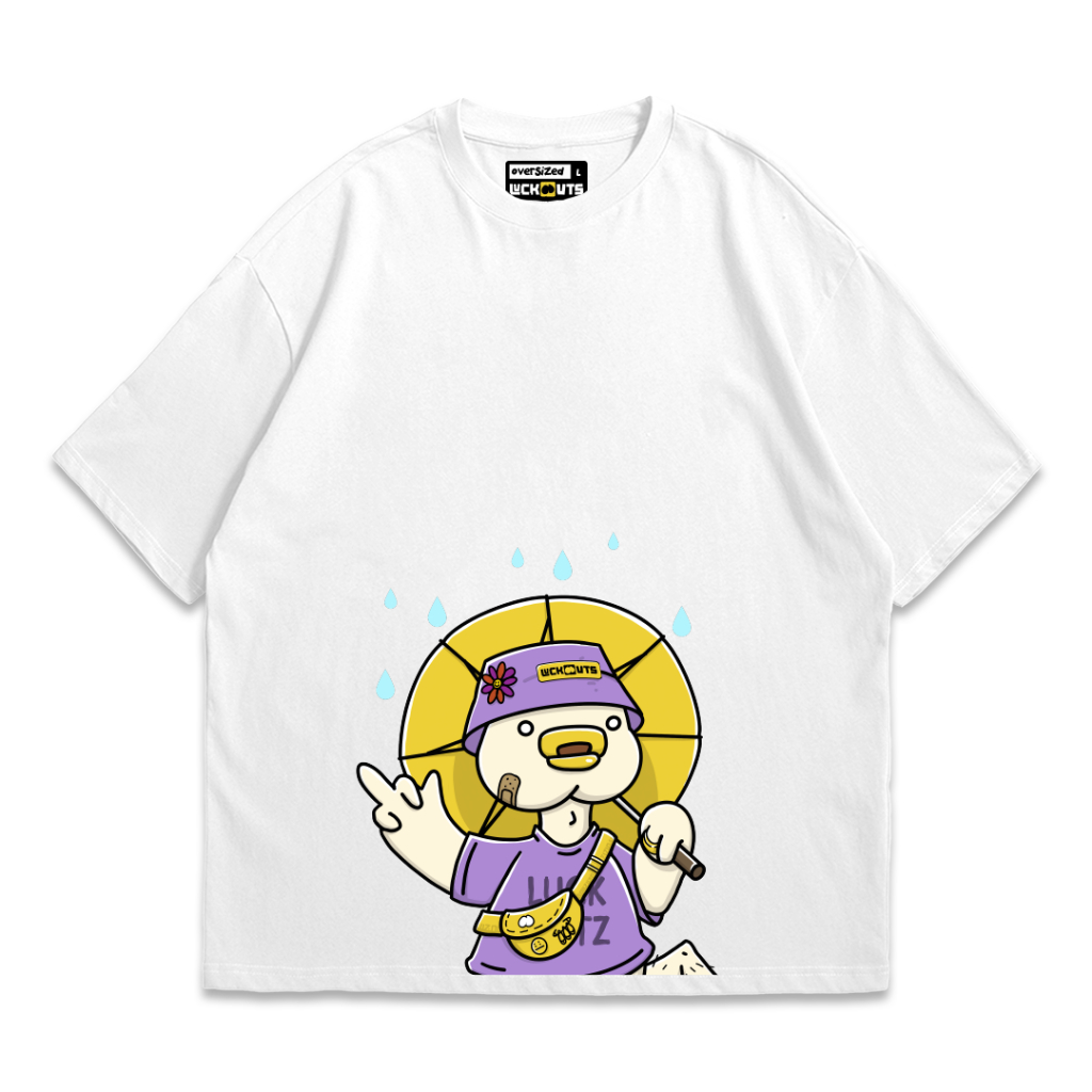 T-shirt Lucknuts Rainy Duck