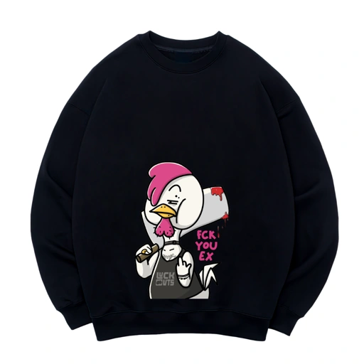 Image of Crewneck Lucknuts FCK YOU EX