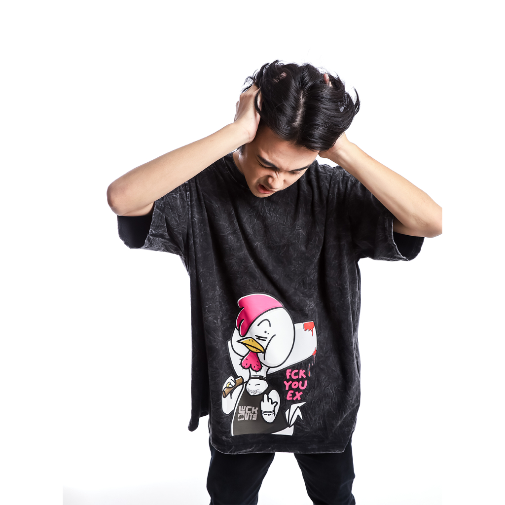 T-shirt Lucknuts FCK YOU EX