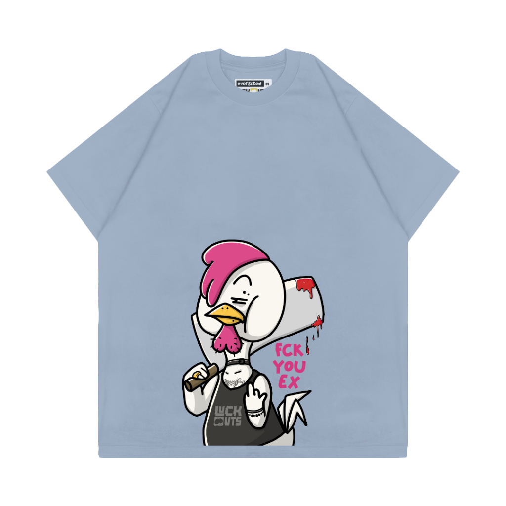 T-shirt Lucknuts FCK YOU EX