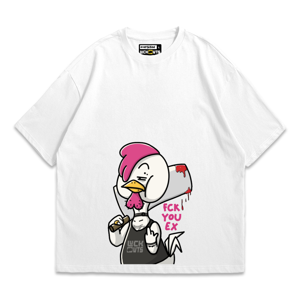 T-shirt Lucknuts FCK YOU EX