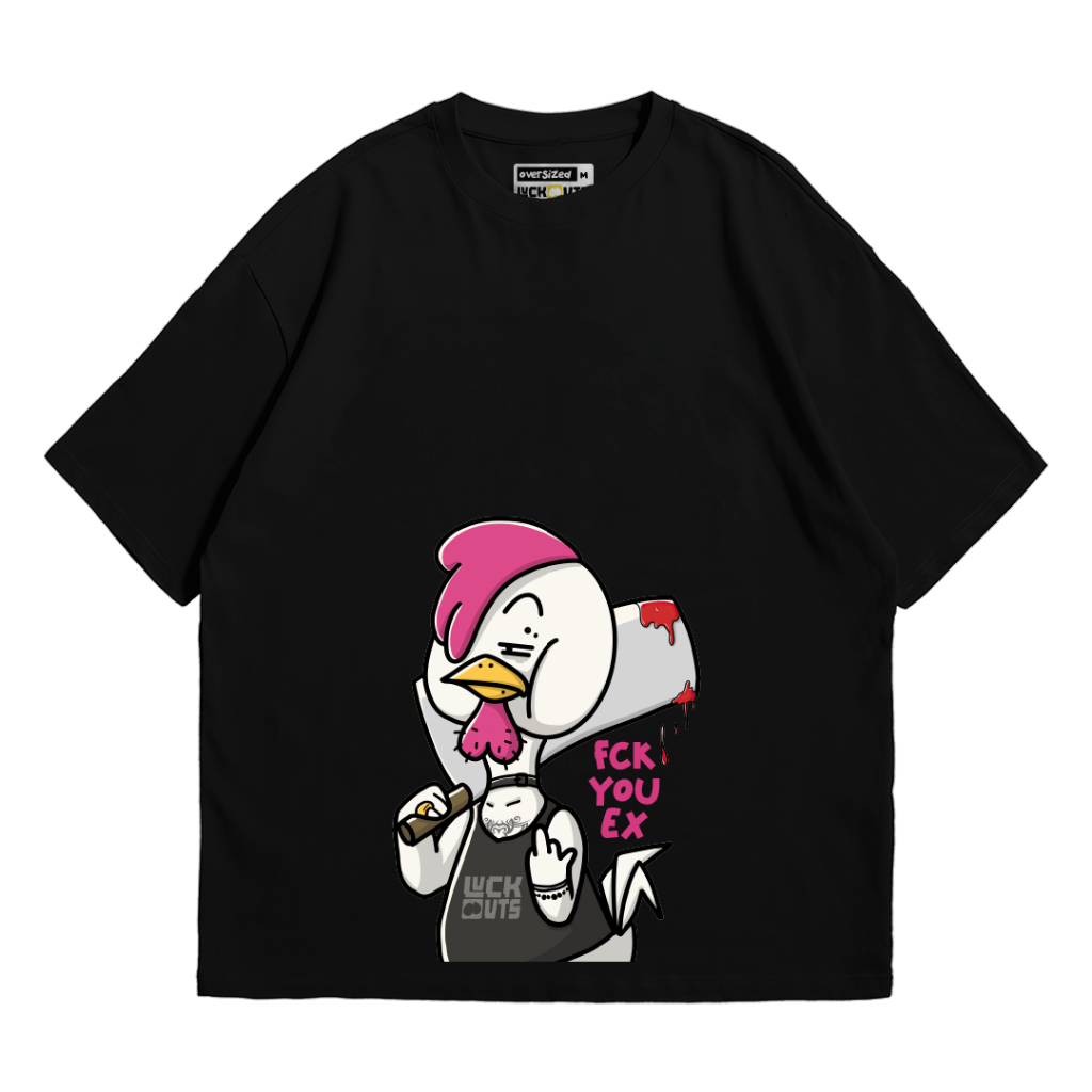 T-shirt Lucknuts FCK YOU EX