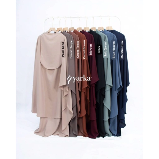 Image of FEIST LEYLA FRENCH KHIMAR INSTAN ROYAL TWIST YARKA