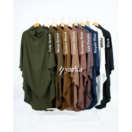 Image of FEIST BEENA FRENCH KHIMAR INSTAN CRINKLE AIRFLOW YARKA