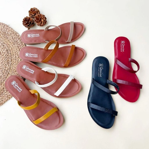 Image of Sandal Teplek Kulit Sapi MUTIA Series