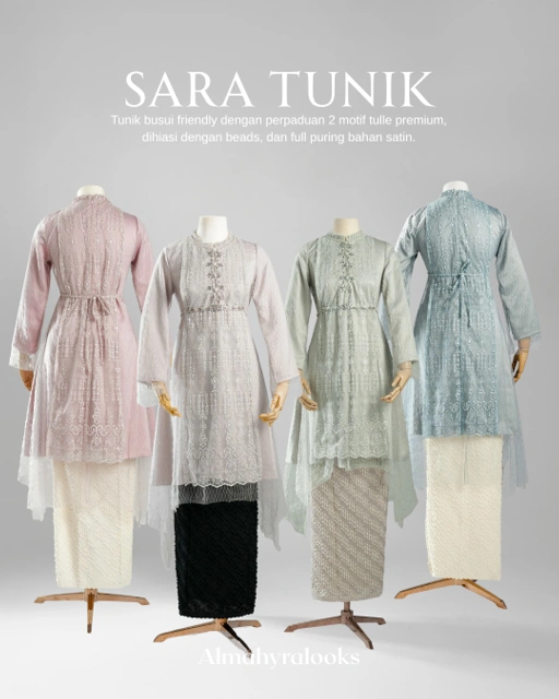 Image of Almahyralooks - Sara Tunik [ATASAN SAJA]