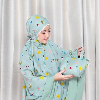 Mukena Anak Tanggung Motif Daydream 2 in 1
