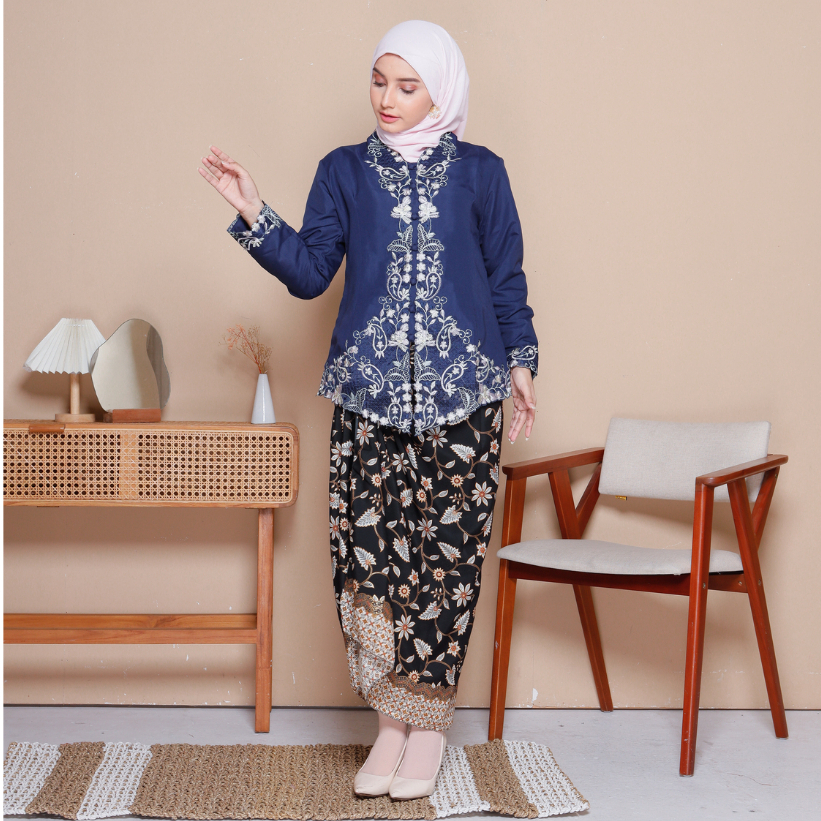 Alantasik kebaya bordir KEONG WARNA