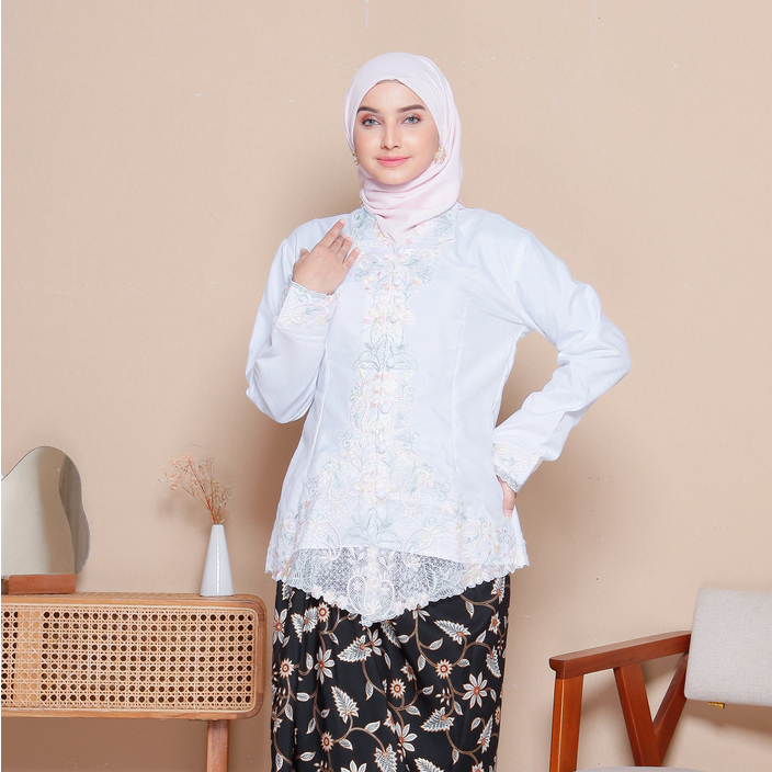 Alantasik kebaya bordir KEONG WARNA