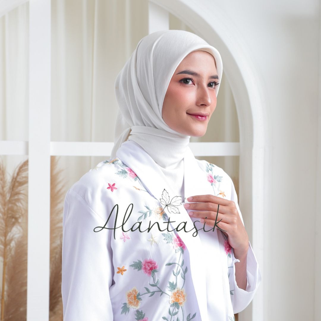 Kebaya Kartini BORDIR  Lengan Panjang bahan katun by alantasik