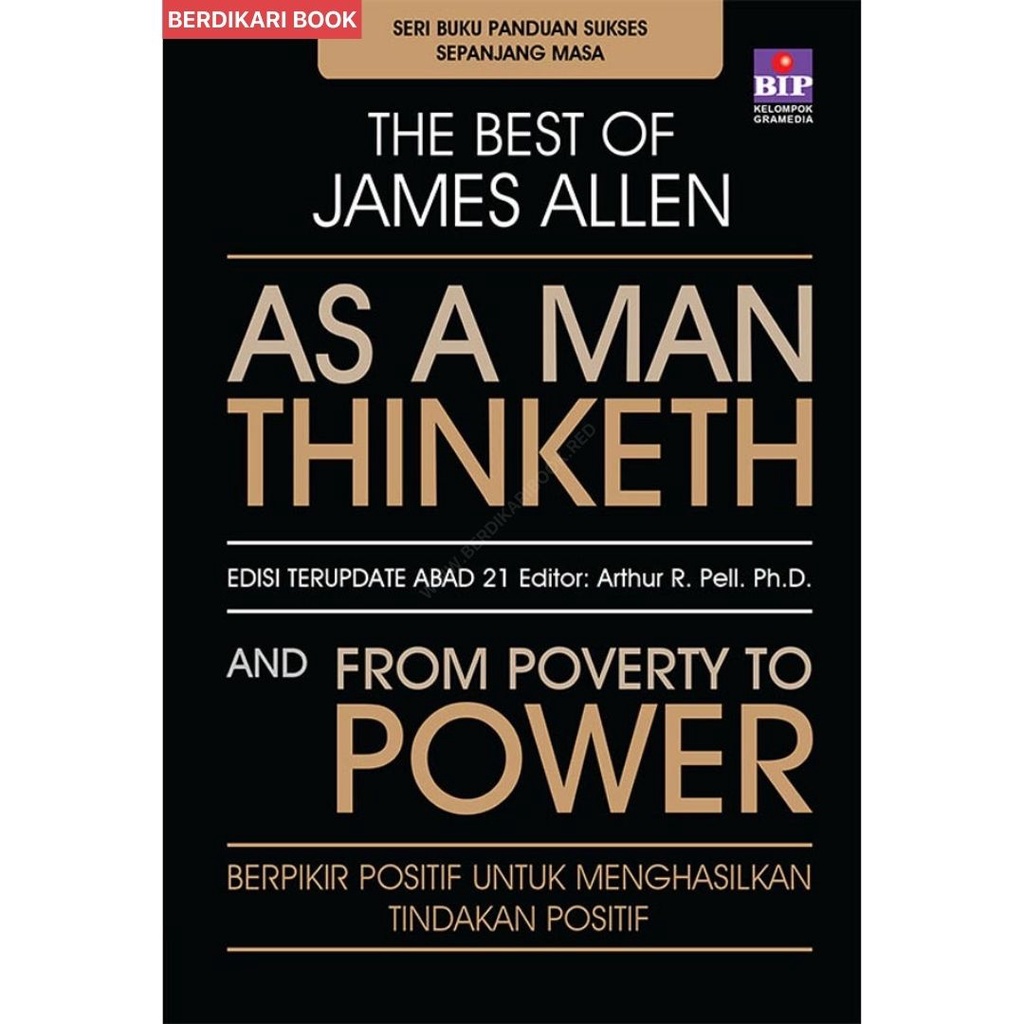 Berdikari - As A Man Thinketh And From Poverty To Power - Gramedia