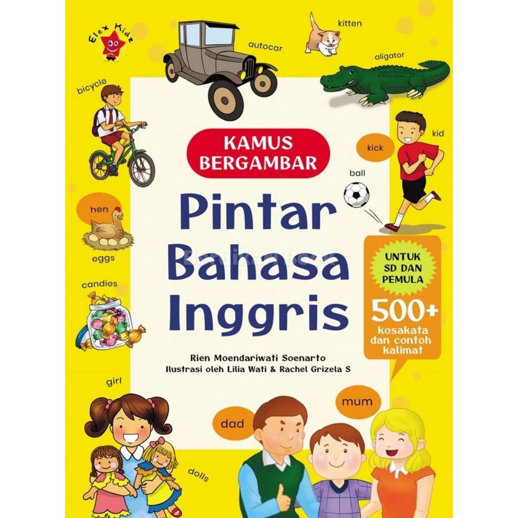 Berdikari - Kamus Bergambar Pintar Bahasa Inggris - Gramedia