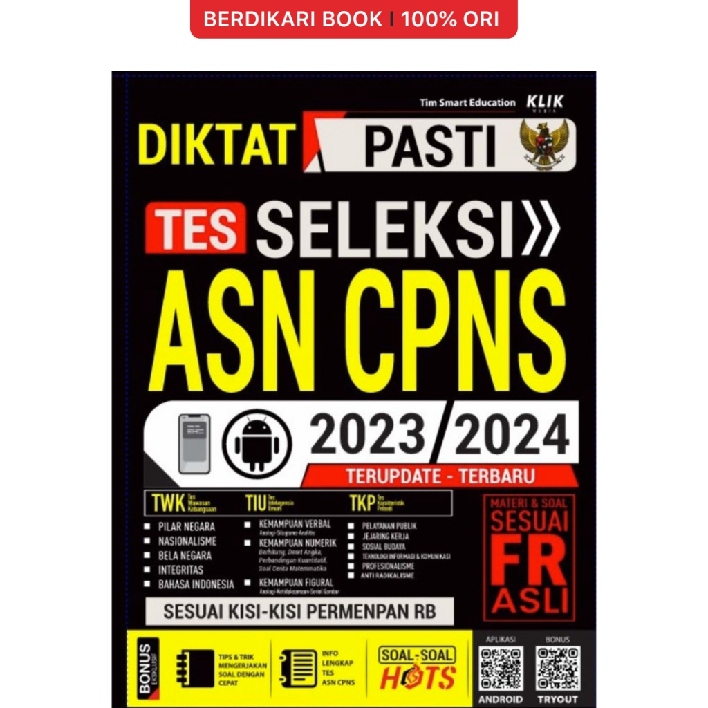 Berdikari - Diktat Pasti Tes Seleksi ASN CPNS 2023-2024 - Cemerlang