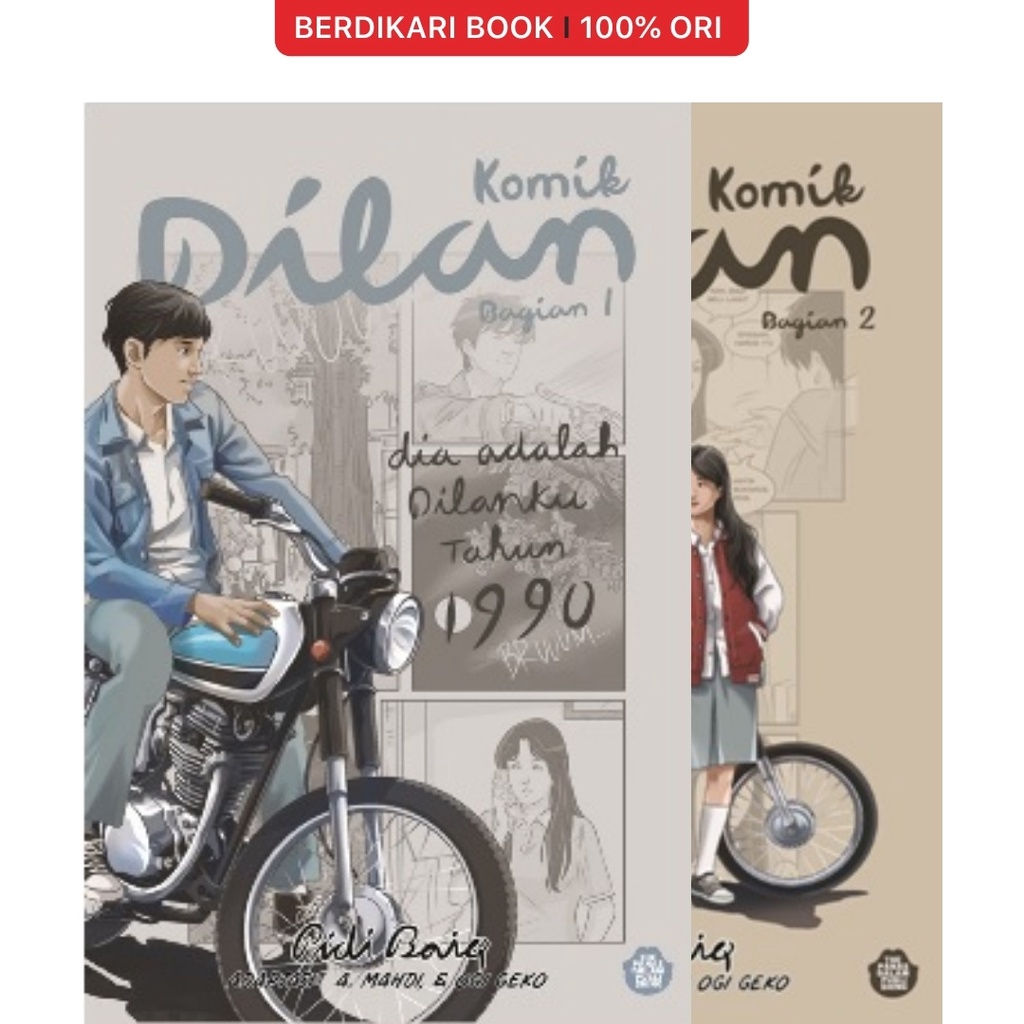 Berdikari - Komik Dilan Bagian 1&2 - Mizan