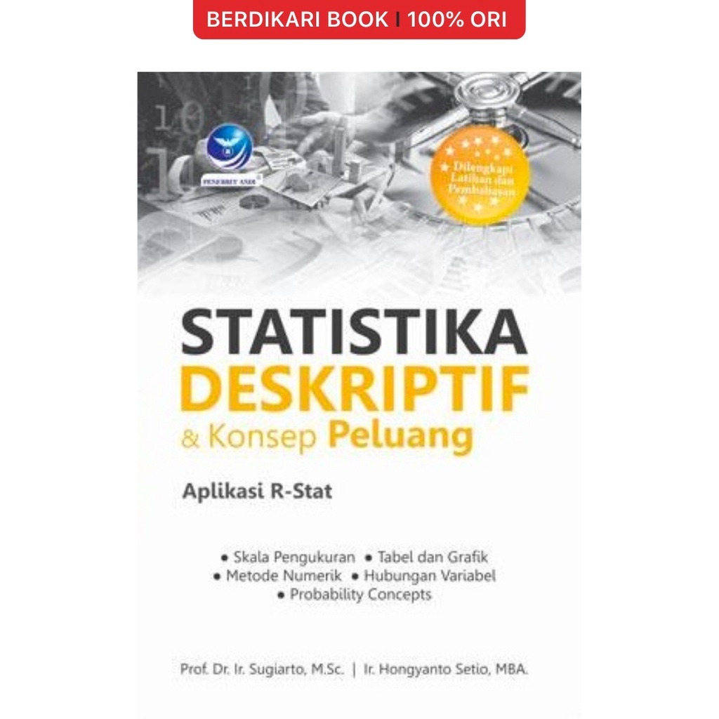 Berdikari - Statistika Deskriptif Dan Konsep Peluang, Aplikasi R-Stat - Penerbit Andi