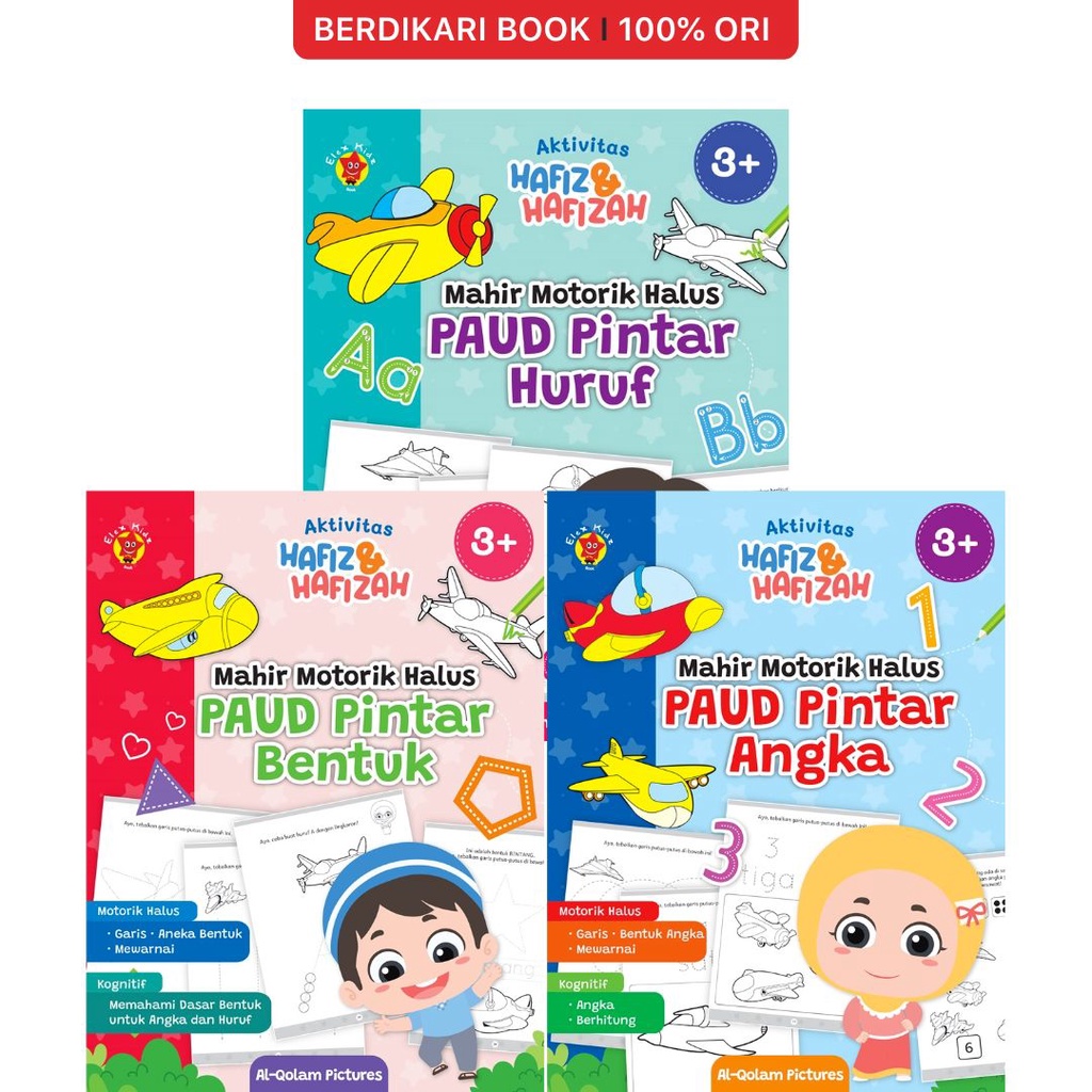 Berdikari - Aktivitas Hafiz Hafizah Mahir Motorik Halus - Gramedia