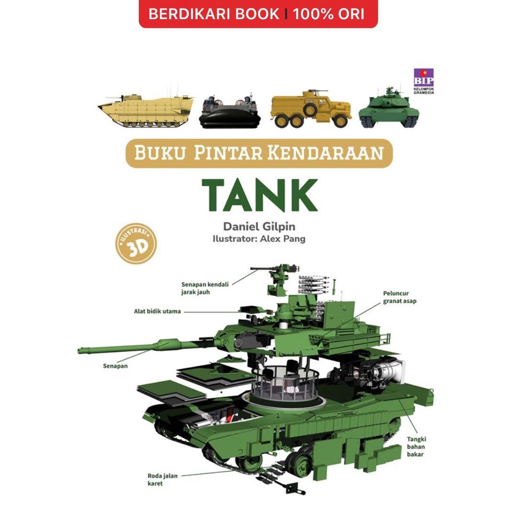 Berdikari - Pintar Kendaraan: Tank - Gramedia