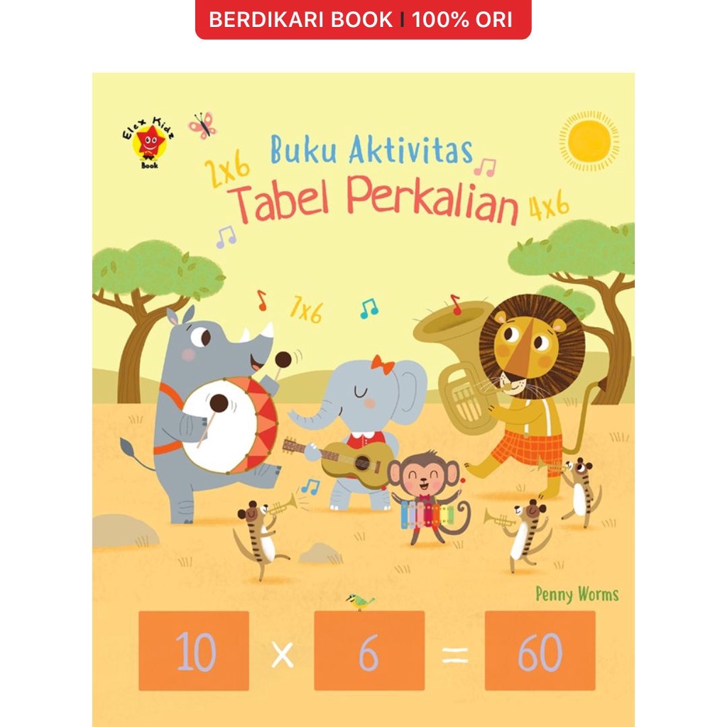 Berdikari -  Buku Aktivitas: Tabel Perkalian - Gramedia