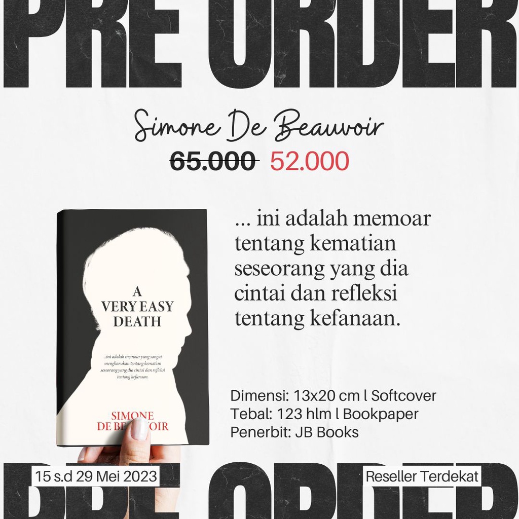 A Very Easy Death: Novel - Jalan Baru