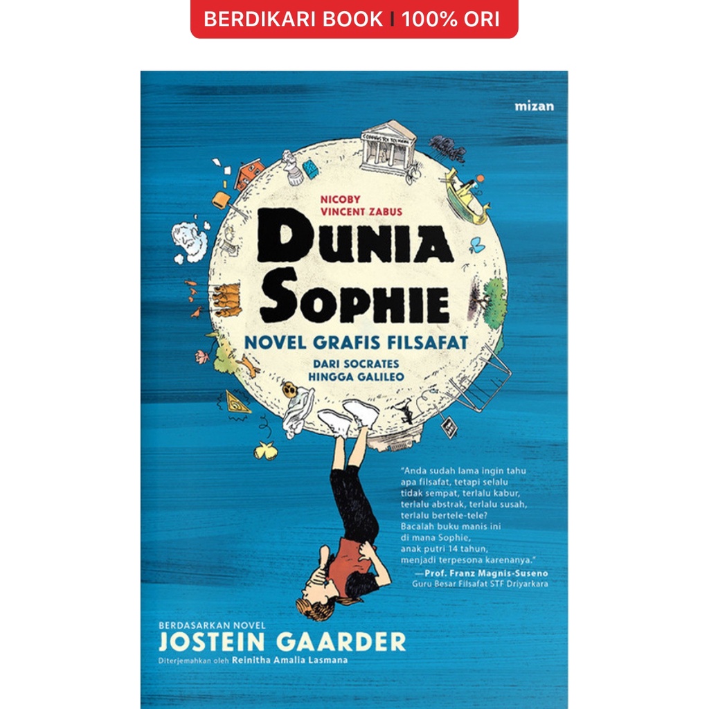 Berdikari - Dunia Sophie Novel Grafis Filsafat: Dari Socrates hingga Galileo - Mizan