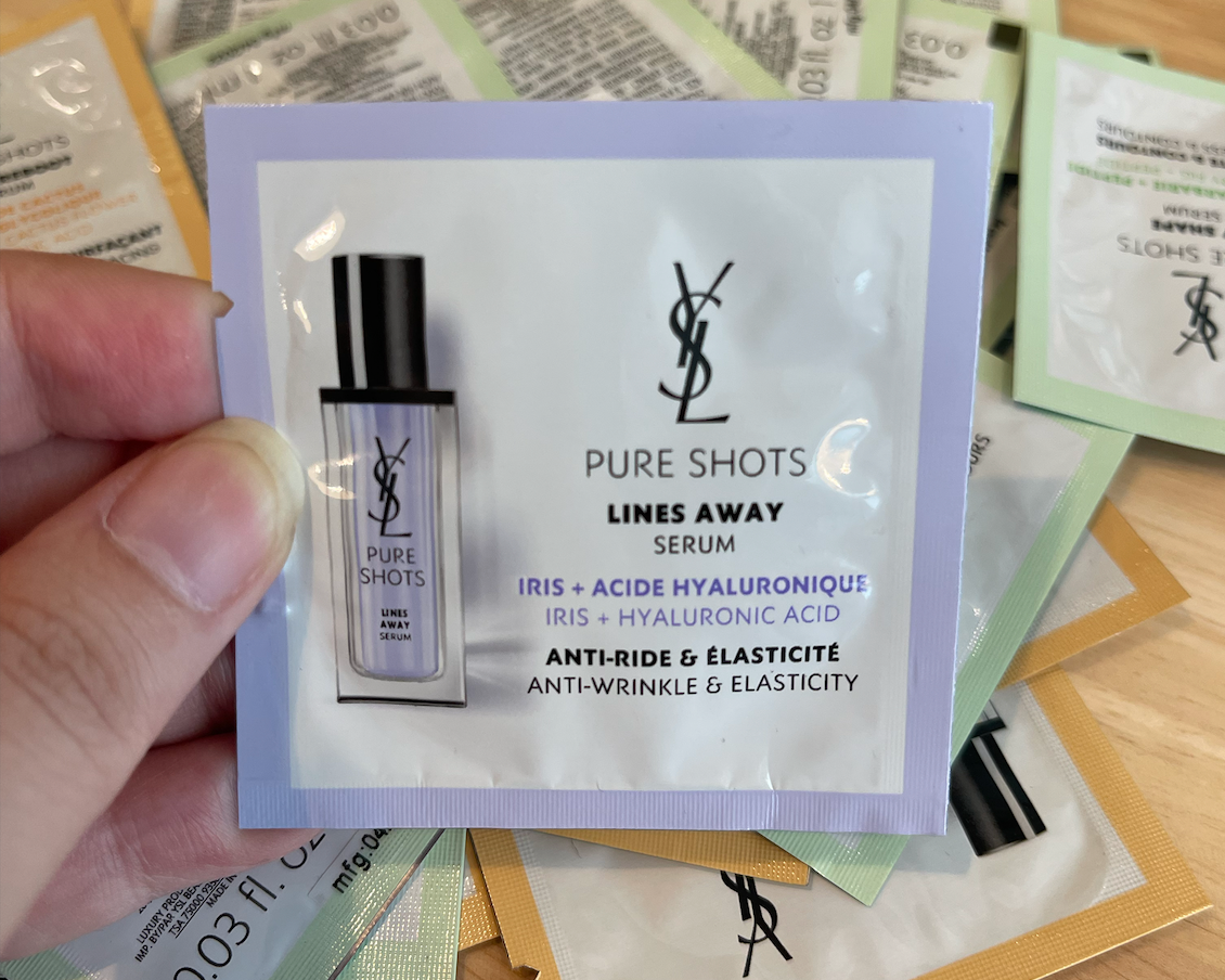 ของแท้ ออกจากช็อป 🔥💯 - YSL - Pure Shots - tester 1ml