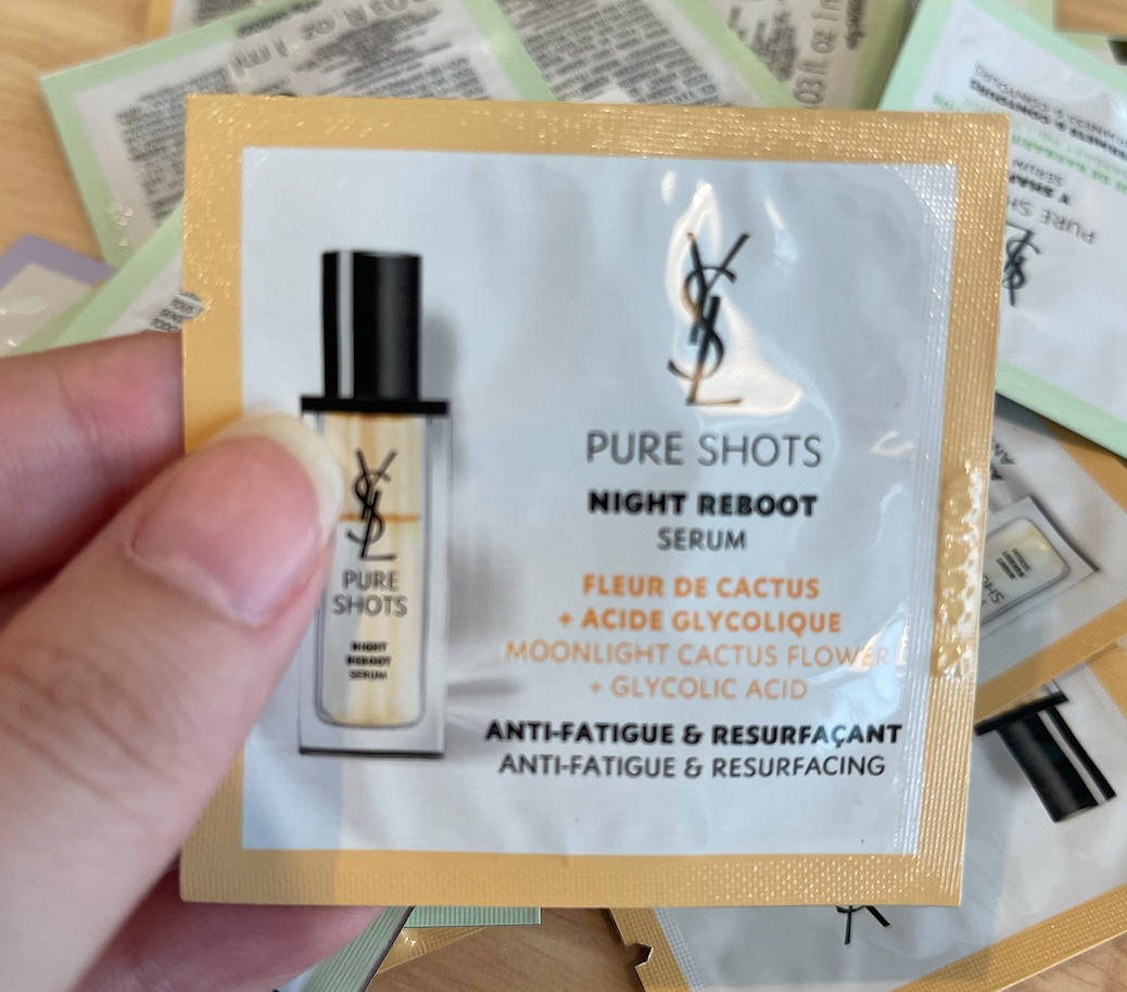 ของแท้ ออกจากช็อป 🔥💯 - YSL - Pure Shots - tester 1ml