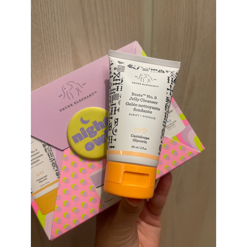 ทดสอบแบบไฟลุก- Drunk Elephant - Beste No. 9 Jelly Cleanser 60ml